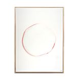 Muestra de Frontal blanco - trasera naranja flúor